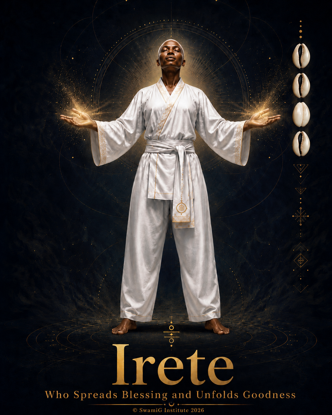 Irete sacred posture image