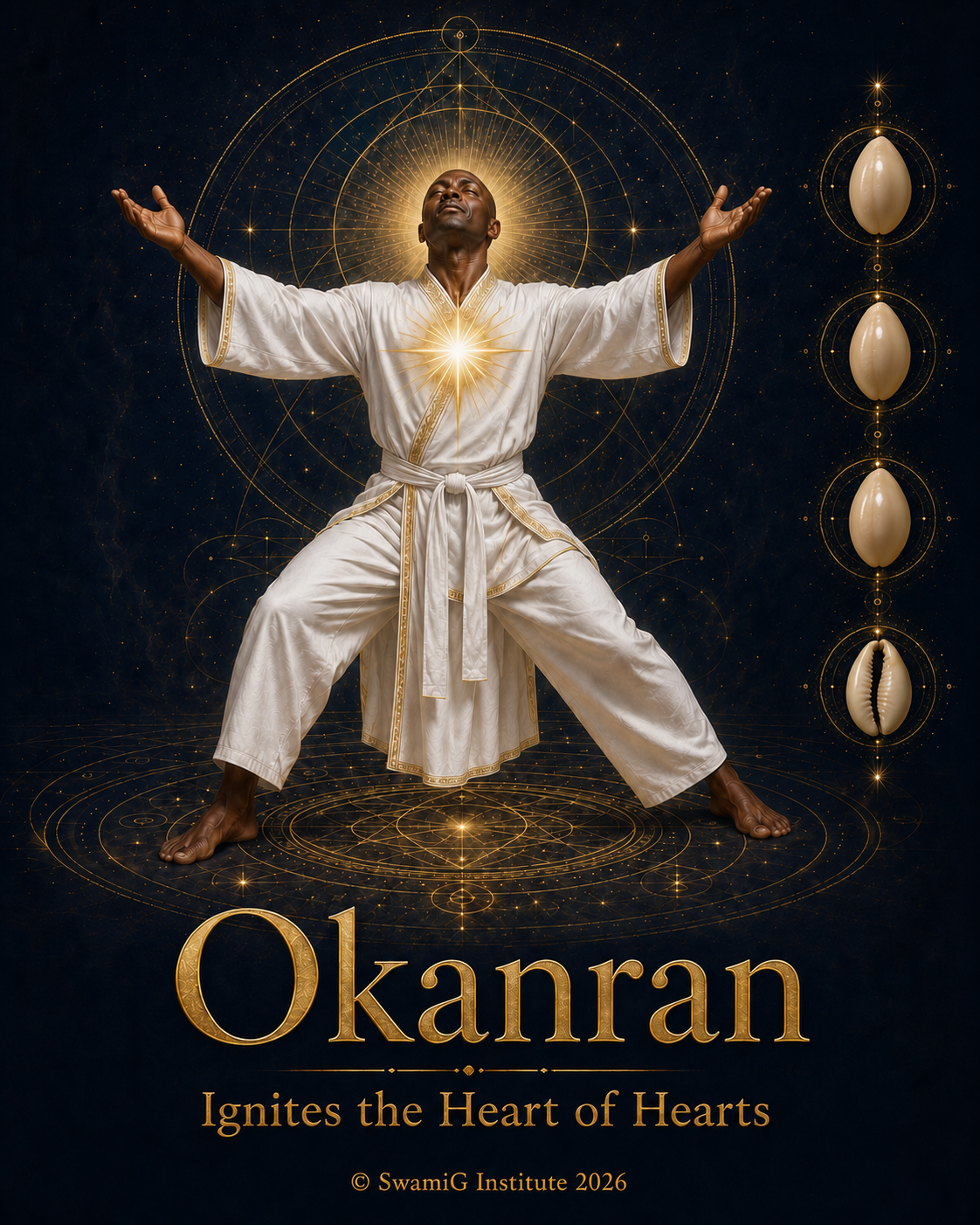 Okanran sacred posture image